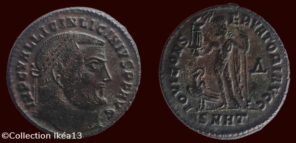 IMP C VAL LICIN LICINIVS P F AVG / IOVI CONSERVATORI AVGG monnaies antiques romaines imperiales et republicaines imp c val licin licinivs p f avg iovi conservatori avgg