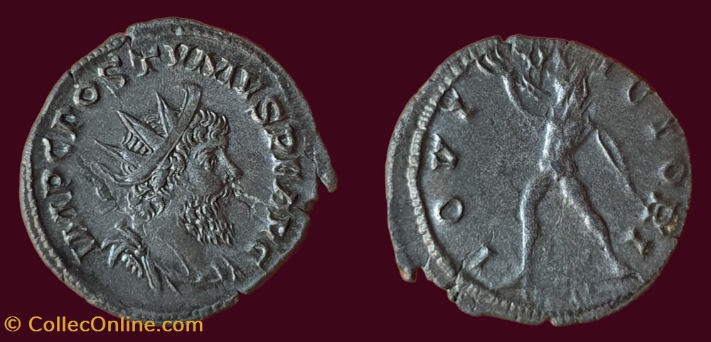 IMP C POSTVMVS P F AVG / IOVI VICTORI monnaies antiques romaines imperiales et republicaines imp c postvmvs p f avg iovi victori