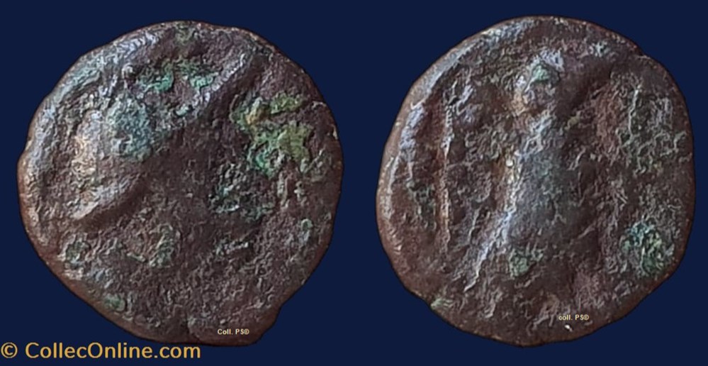 Bronze à l’aigle / DICOMON.PBM-85 monnaies antiques celtes bronze a l aigle dicomon pbm 85