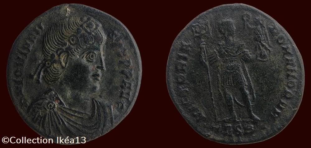 D N IOVIANVS P F P P AVG / VICTORIA ROMANORVM monnaies antiques romaines imperiales et republicaines d n iovianvs p f p p avg victoria romanorvm