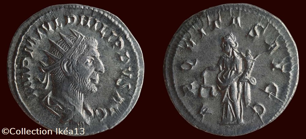 monnaies antiques romaines imperiales et republicaines imp m ivl philippvs avg aeqvitas avgg