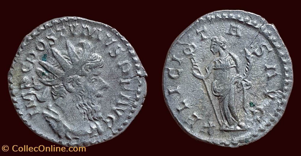 IMP C POSTVMVS P F AVG / FELICITAS AVG monnaies antiques romaines imperiales et republicaines imp c postvmvs p f avg felicitas avg