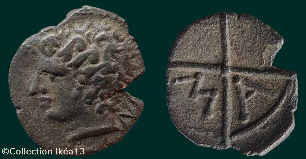 monnaies antiques celtes obole aux na derriere la nuque
