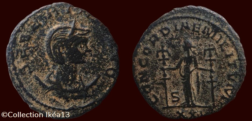 SEVERINA AVG / CONCORDIAE MILITVM monnaies antiques romaines imperiales et republicaines severina avg concordiae militvm