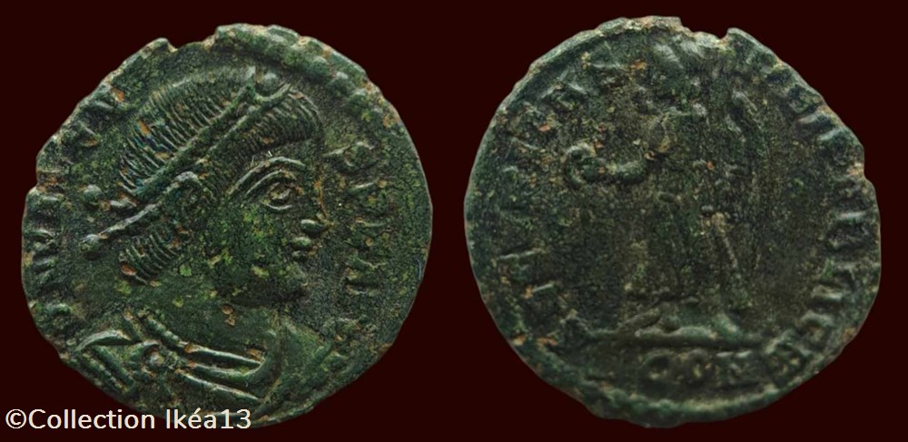 D N VALENS P F AVG / SECVRITAS REIPVBLICAE monnaies antiques romaines imperiales et republicaines d n valens p f avg secvritas reipvblicae