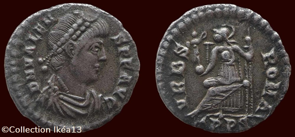 D N VALENS P F AVG / VRBS ROMA monnaies antiques romaines imperiales et republicaines d n valens p f avg vrbs roma