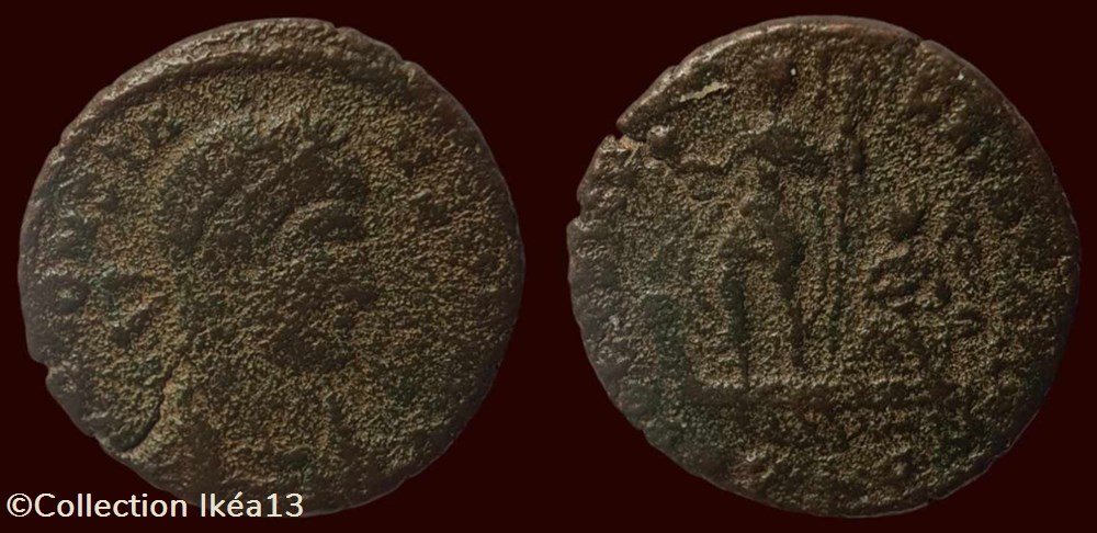 D N CONSTANS P F AVG / FEL TEMP REPARATIO monnaies antiques romaines imperiales et republicaines d n constans p f avg fel temp reparatio