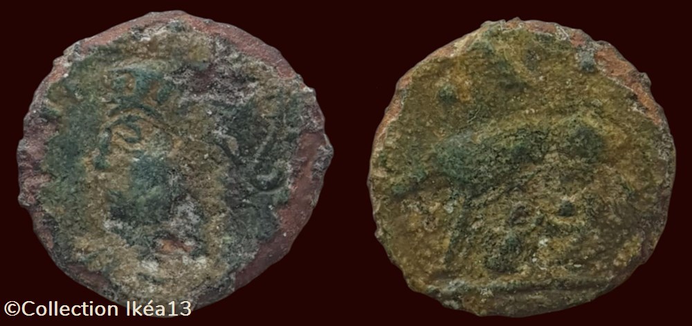 VRBS ROMA(mini minimi) monnaies antiques romaines imperiales et republicaines vrbs roma mini minimi