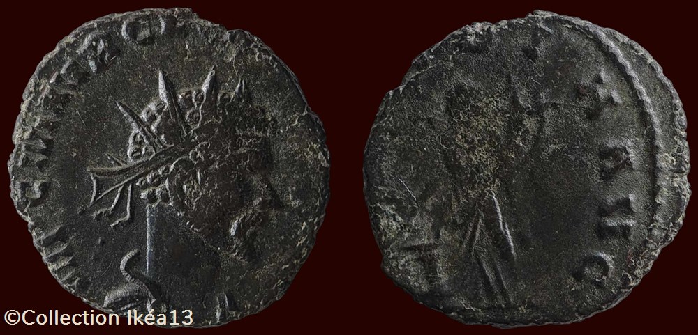 IMP C M AVR CL QVINTILLVS AVG / CONCORDIA AVG monnaies antiques romaines imperiales et republicaines imp c m avr cl qvintillvs avg concordia avg