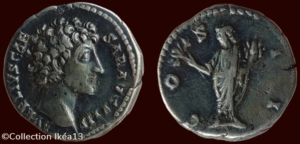 AVRELIVS CAESAR AVG PII F / COS II monnaies antiques romaines imperiales et republicaines avrelivs caesar avg pii f cos ii