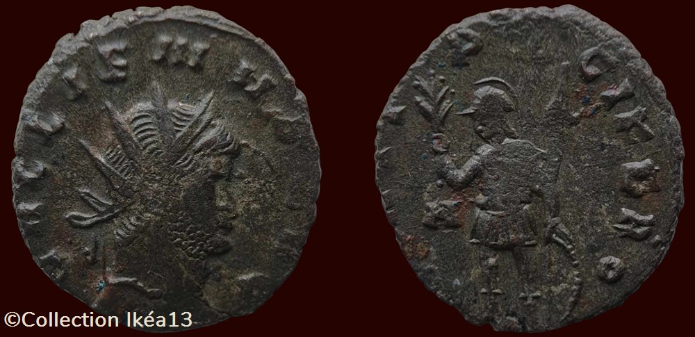 monnaies antiques romaines imperiales et republicaines gallienvs avg marti pacifero