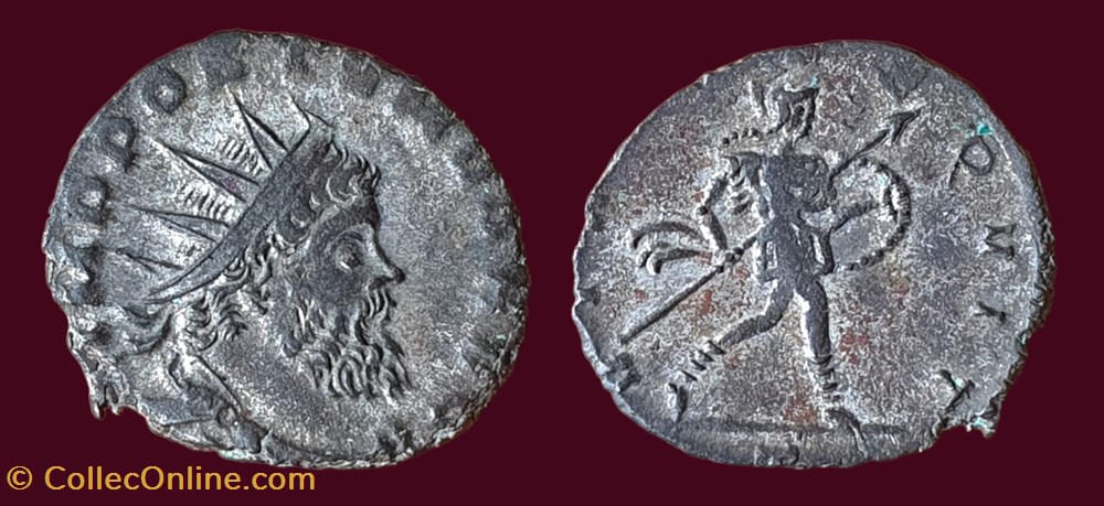 IMP POSTVMVS AVG / VIRTVS EQVIT monnaies antiques romaines imperiales et republicaines imp postvmvs avg virtvs eqvit