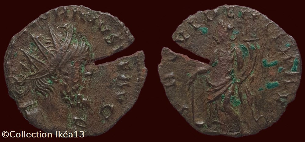 IMP C VICTORINVS P F AVG / PROVIDENTIA AVG monnaies antiques romaines imperiales et republicaines imp c victorinvs p f avg providentia avg