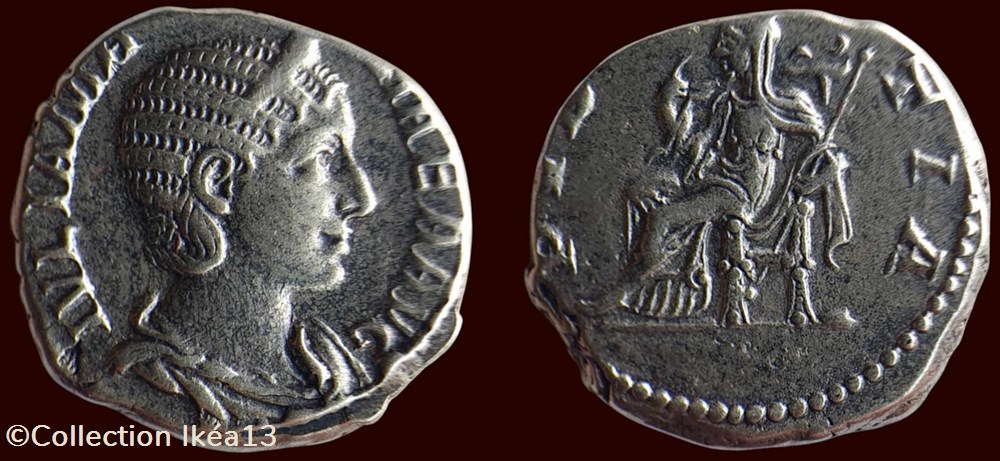 monnaies antiques romaines imperiales et republicaines ivlia mamaea avg pvdicitia