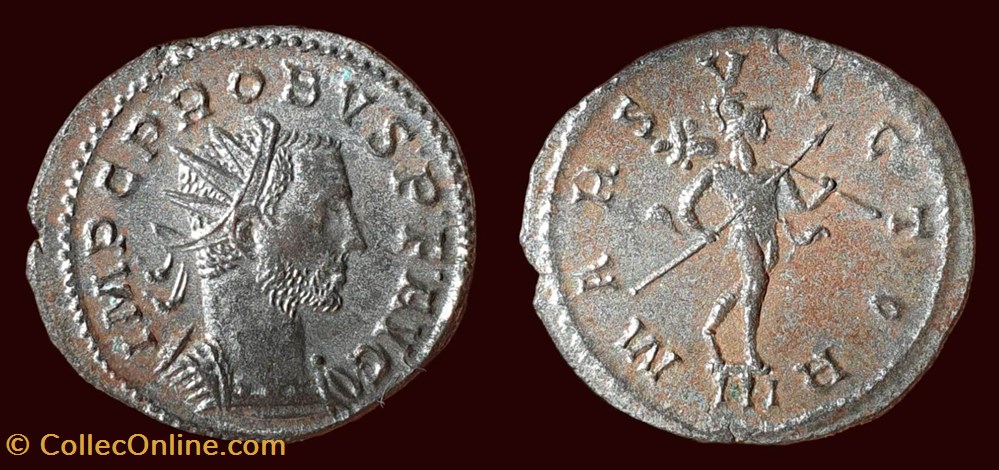 IMP C PROBVS. P. F. AVG / MARS VICTOR monnaies antiques romaines imperiales et republicaines imp c probvs p f avg mars victor