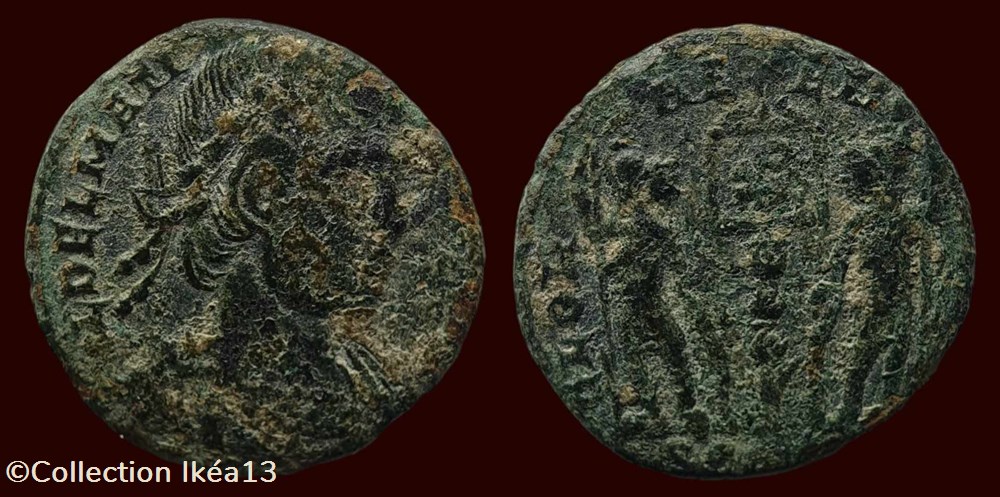 monnaies antiques romaines imperiales et republicaines fl delmativs nob caes gloria exercitvs