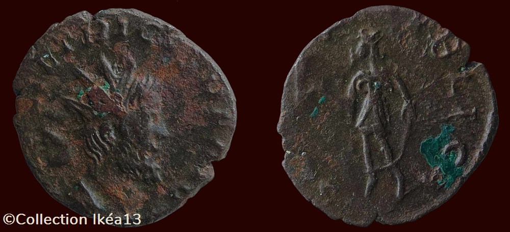 IMP C TETRICVS P F AVG / SPES PVBLICA monnaies antiques romaines imperiales republicaines imp c tetricvs p f avg spes pvblica