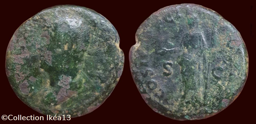 HADRIANVS AVGVSTVS / COS III P P CLEMENTIA AVG monnaies antiques romaines imperiales et republicaines hadrianvs avgvstvs cos iii p p clementia avg