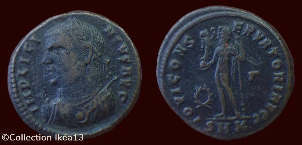 monnaies antiques romaines imperiales et republicaines imp licinivs avg iovi conservatori avgg