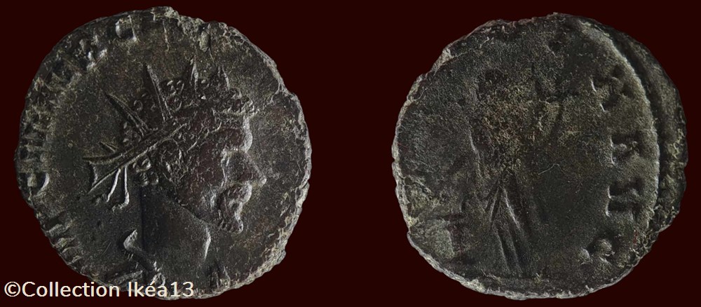 IMP C M AVR CL QVINTILLVS AVG / CONCORDIA AVG monnaies antiques romaines imperiales et republicaines imp c m avr cl qvintillvs avg concordia avg