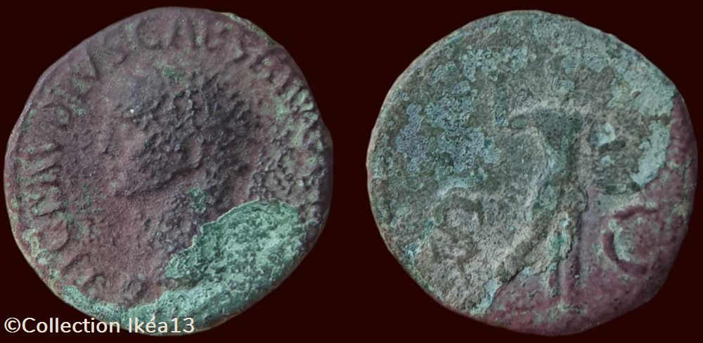 TI CLAVDIVS CAESAR AVG P M TR P IMP / S|C monnaies antiques romaines imperiales et republicaines ti clavdivs caesar avg p m tr p imp s c