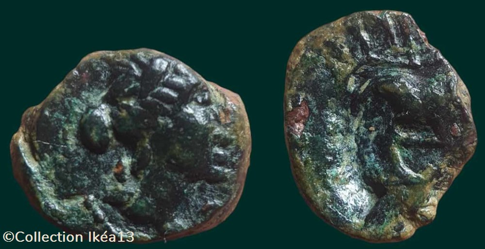 monnaies antiques celtes massalia bronze au taureau cornupete