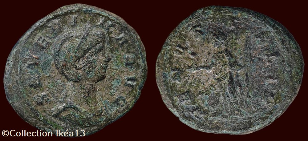 SEVERINA AVG / VENVS FELIX monnaies antiques romaines imperiales et republicaines severina avg venvs felix