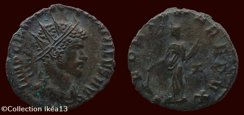 IMP C M AVR CL QVINTILLVS AVG / FORTVNA REDVX monnaies antiques romaines imperiales et republicaines imp c m avr cl qvintillvs avg fortvna redvx