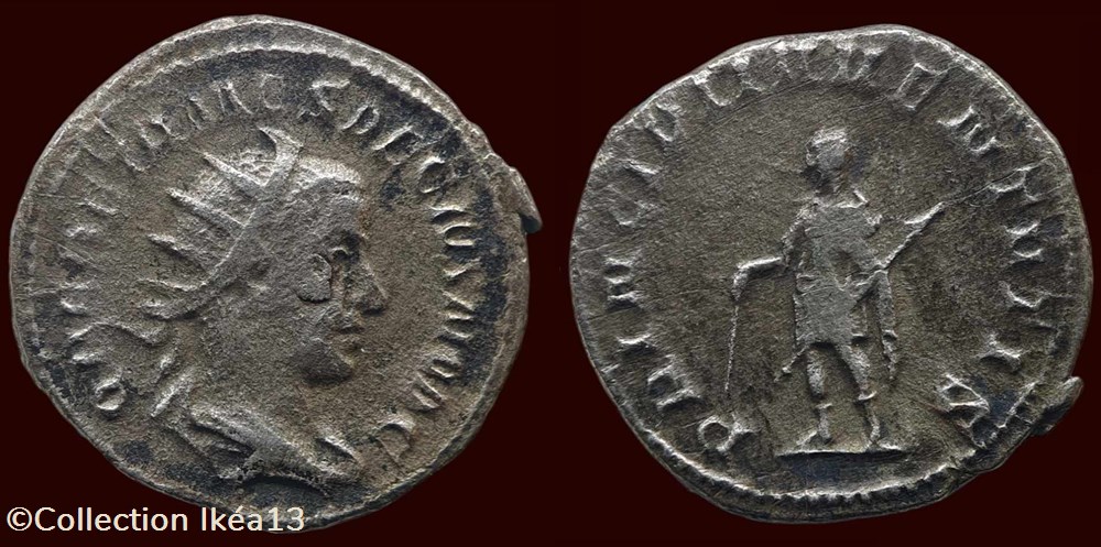 Q HER ETR MES DECIVS NOB C / PRINCIPI IVVENTVTIS monnaies antiques a romaines imperiales republicaines q her etr mes decivs nob c principi ivventvtis