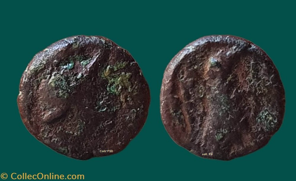 Bronze à l’aigle / DICOMON.PBM-85 monnaies antiques celtes bronze a l aigle dicomon pbm 85