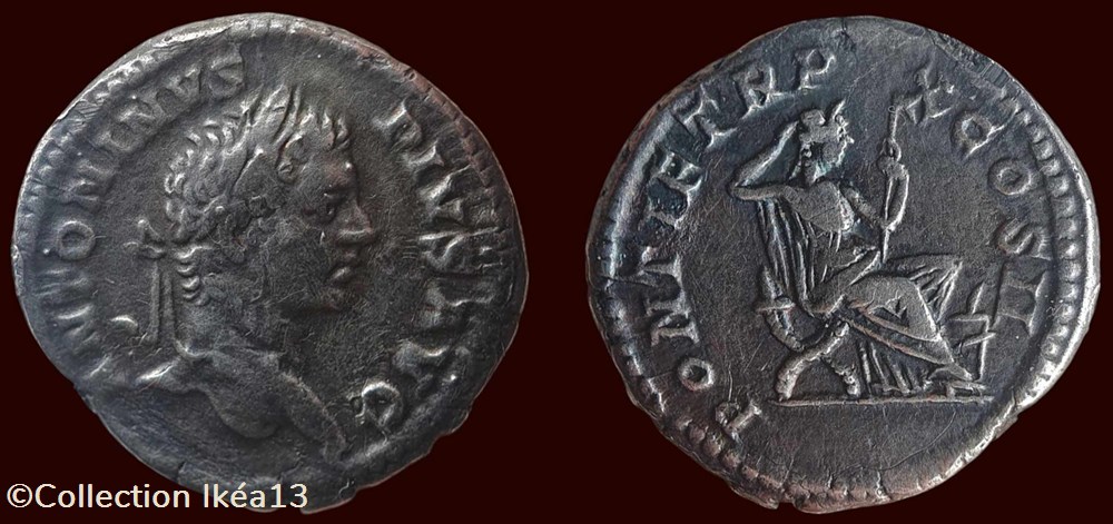 ANTONINVS PIVS AVG / PONTIF TR P X COS II monnaies antiques romaines imperiales et republicaines antoninvs pivs avg pontif tr p x cos ii