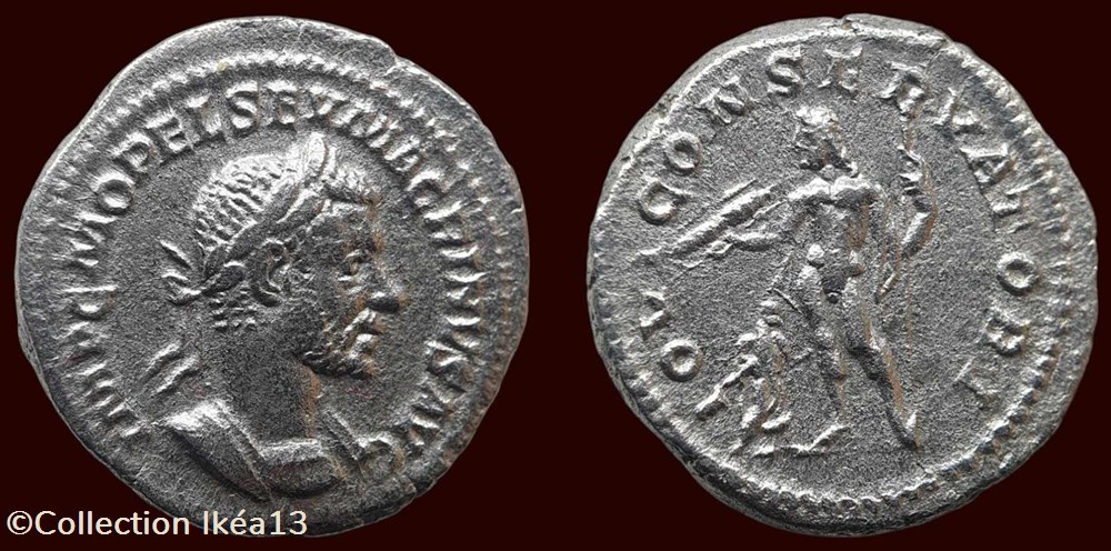 monnaies antiques romaines imperiales et republicaines imp c m opel sev macrinvs avg iovi conservatori