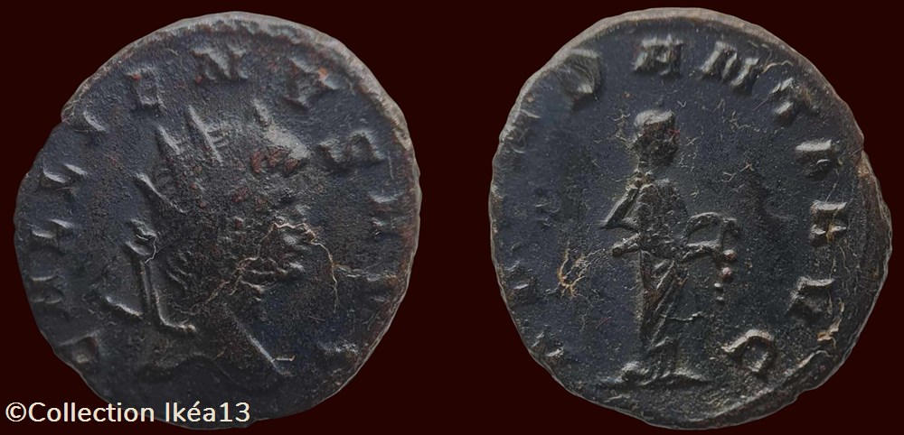 monnaies antiques romaines imperiales et republicaines gallienvs avg abvndanta avg fautee