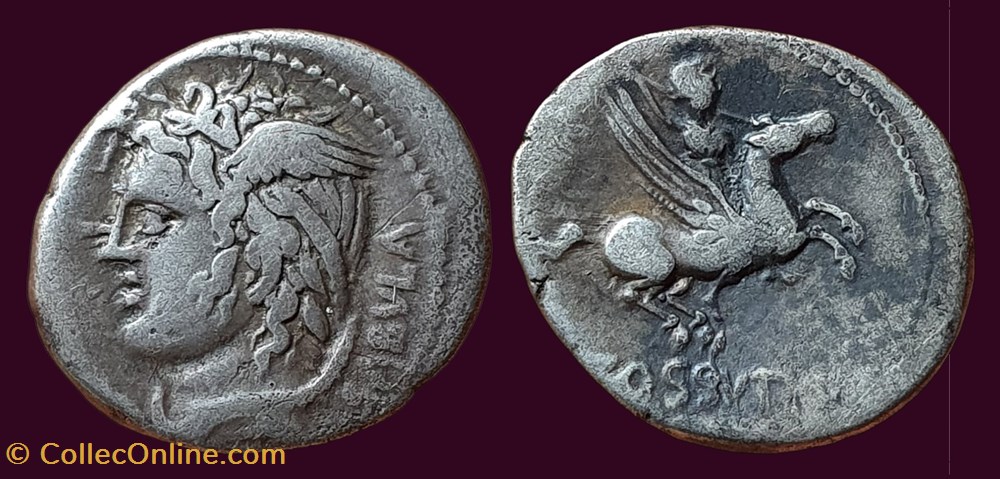 COSSVTIA / L.COSSVTI.C.F monnaies antiques romaines imperiales et republicaines cossvtia l cossvti c f