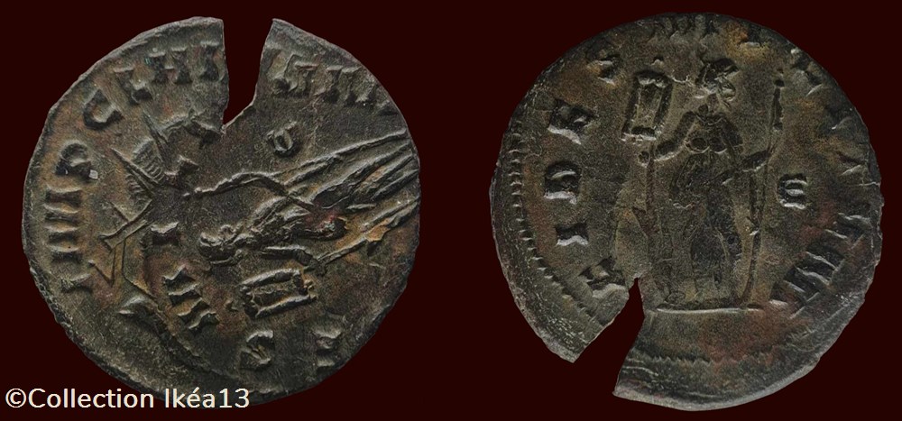 IMP CLAVDIVS AVG / IDES MILITVM (fautée) monnaies antiques romaines imperiales et republicaines imp clavdivs avg ides militvm fautee