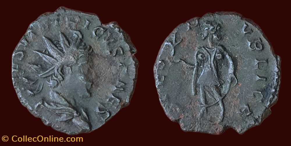C PIV ESV TETRICVS CAES / SPES PVBLICA monnaies antiques romaines imperiales republicaines c piv esv tetricvs caes spes pvblica