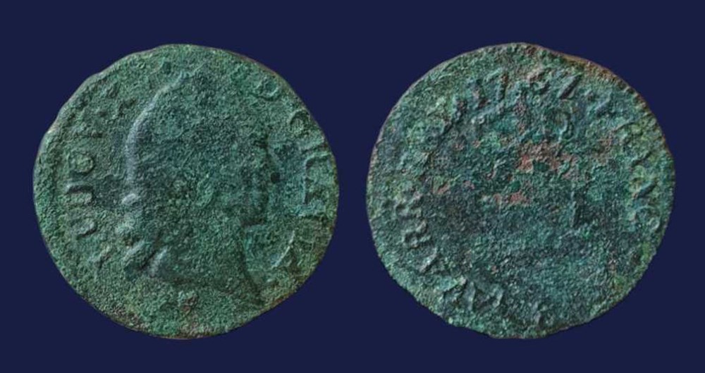 LUDOV. XV. D. GRATIA. / FRANC. ET & NAVARR. REX monnaies europe medievale france royales ludov xv d gratia franc et navarr rex