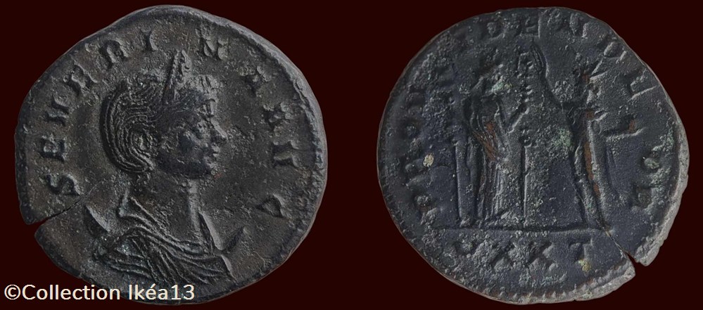 SEVERINA AVG / PROVIDEN DEOR monnaies antiques romaines imperiales et republicaines severina avg providen deor
