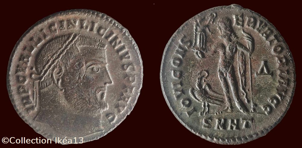 IMP C VAL LICIN LICINIVS P F AVG / IOVI CONSERVATORI AVGG monnaies antiques romaines imperiales et republicaines imp c val licin licinivs p f avg iovi conservatori avgg