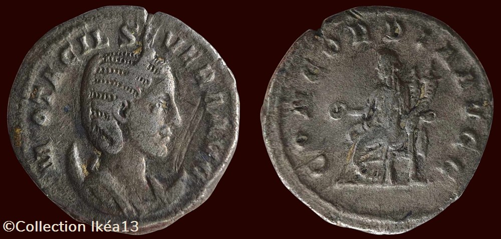 M OTACIL SEVERA AVG / CONCORDIA AVGG monnaies antiques romaines imperiales et republicaines m otacil severa avg concordia avgg