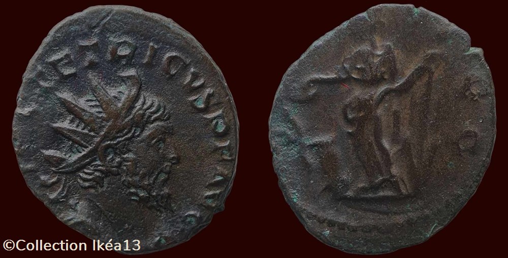 IMP C TETRICVS P F AVG / SALVS AVGG monnaies antiques romaines imperiales republicaines imp c tetricvs p f avg salvs avgg