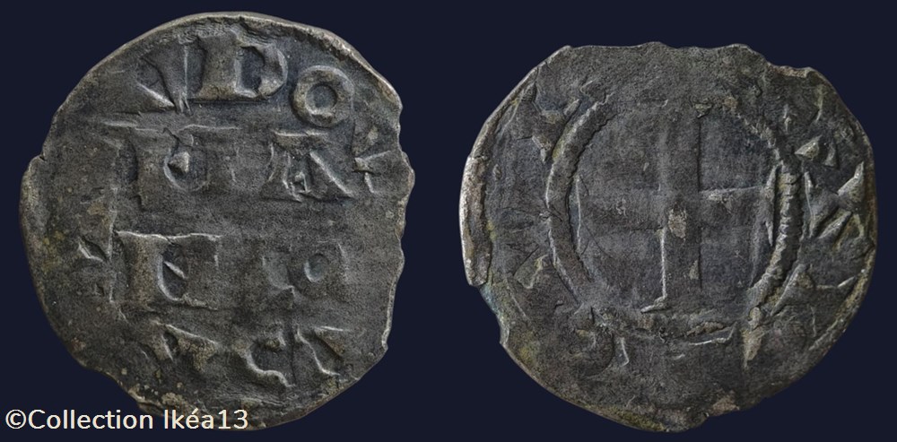 monnaies europe medievale france royales denier parisis louis vii