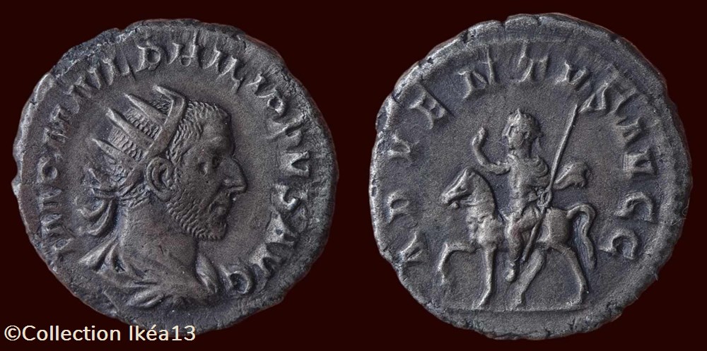 IMP M IVL PHILIPPVS AVG / ADVENTVS AVGG monnaies antiques romaines imperiales et republicaines imp m ivl philippvs avg adventvs avgg