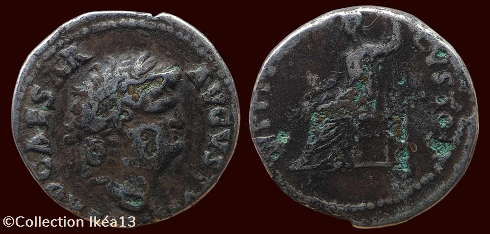 monnaies antiques romaines imperiales et republicaines imp nero caesar avgvstvs ivppiter cvstos
