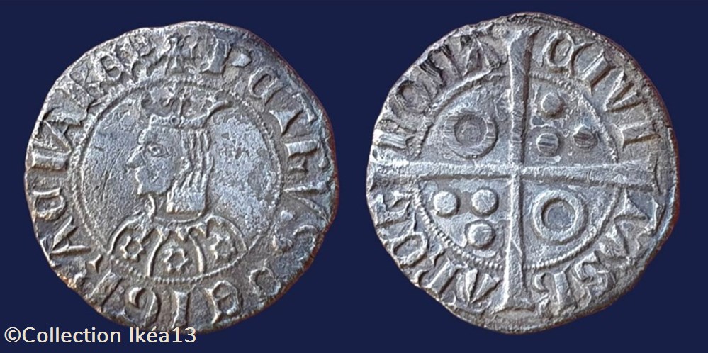 monnaies europe medievale royaume espagne petrvs dei gracia rex civi tas b arch nona