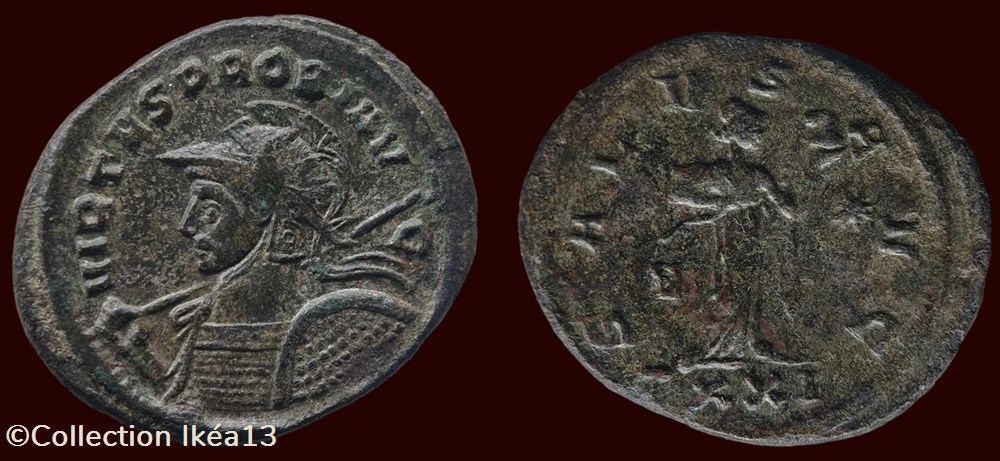 VIRTVS PROBI AVG / SALVS AVG monnaies antiques romaines imperiales et republicaines virtvs probi avg salvs avg