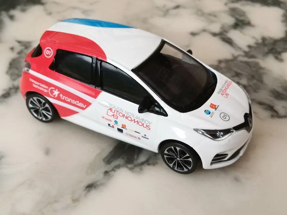 modeles reduits voitures renault zoe rouen normandy autonomous lab