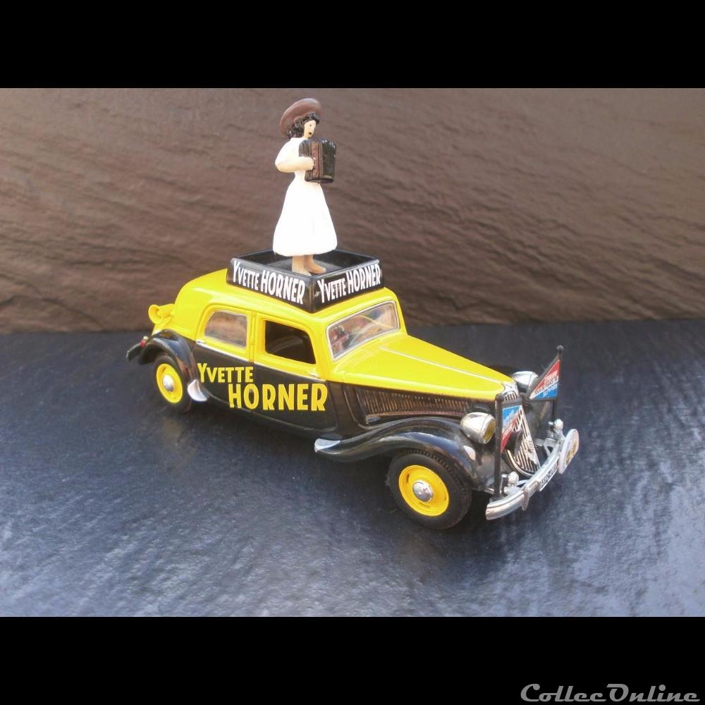 modele reduit voiture caravane du tour de france n 14 citroen 15cv six yvette horner