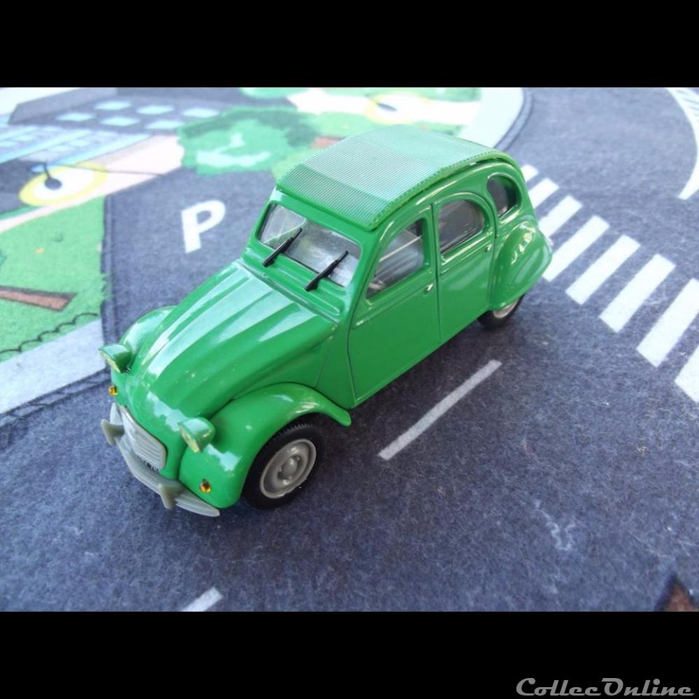 La 2 CV de Citroën - N°7 - Citroën 2 CV 6 modele reduit voiture la 2 cv de citroen n 7 citroen 2 cv 6