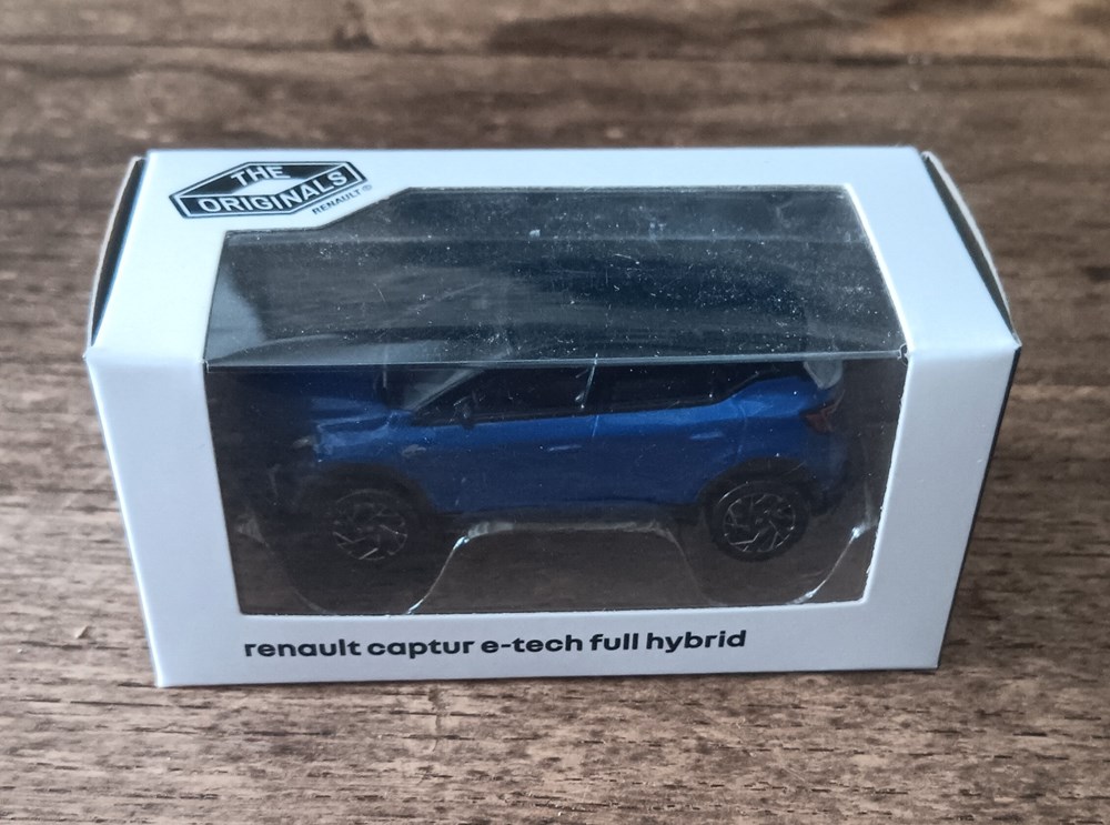 Renault Captur E-Tech full Hybrid modeles reduits voitures renault captur e tech full hybrid